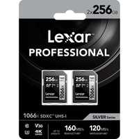 2 Карты памяти по цене одной. Lexar Professional SDXC Memory  4K Video