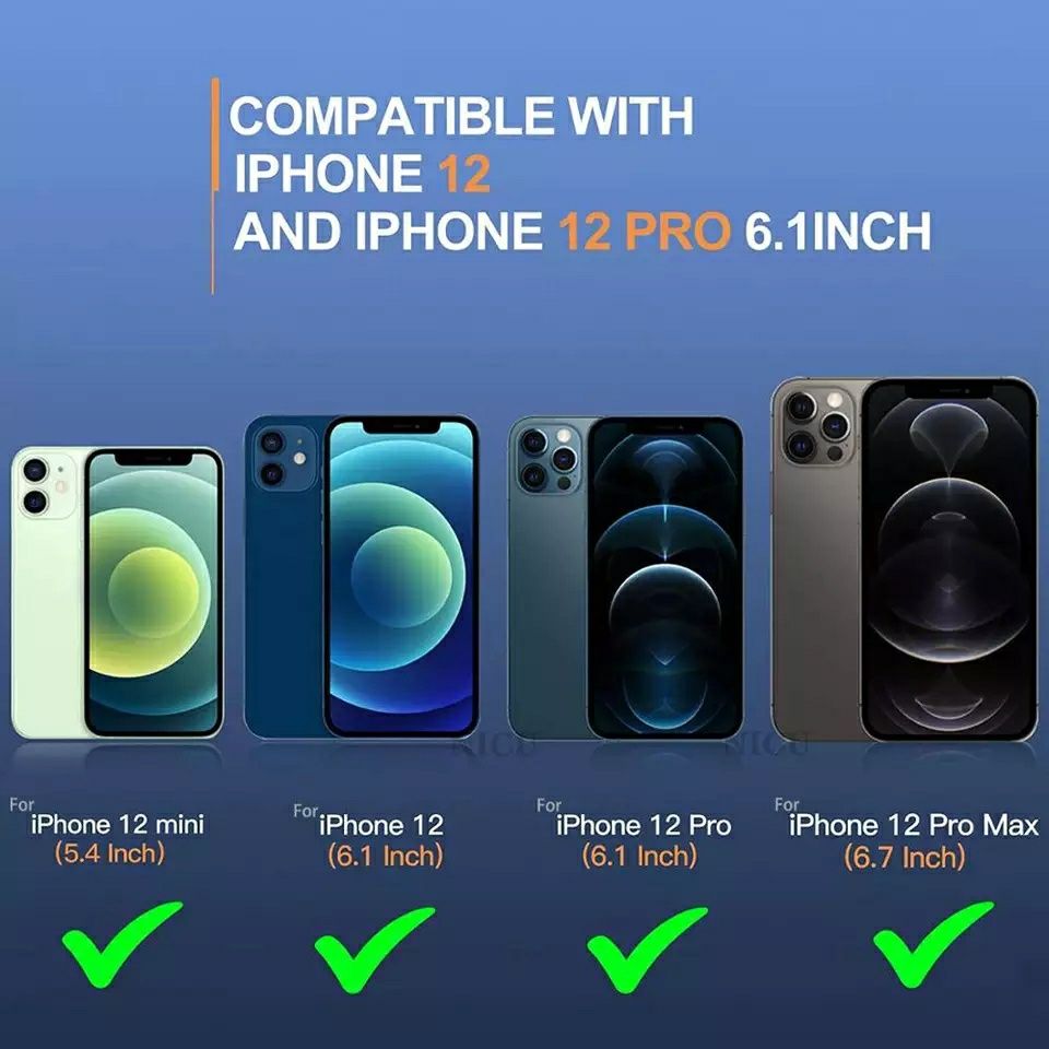 5D Стъклен протектор за Apple iPhone 12 / 12 Pro / 12 Mini / 13 Max