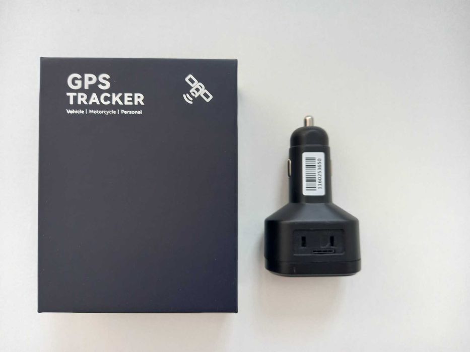 Incarcator auto cu GPS Tracker , Ieșire USB dublă TSS-ST-909 ,