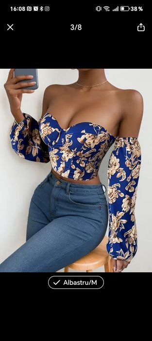 Bluza satin marime M