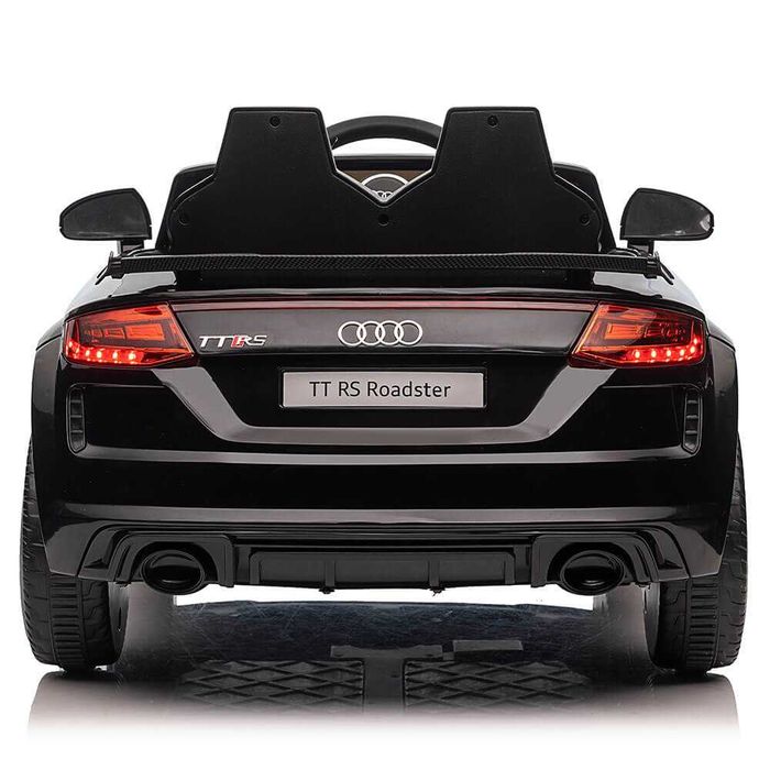 Masinuta electreica Audi TT pentru copii + scaun piele,negru!garantie!