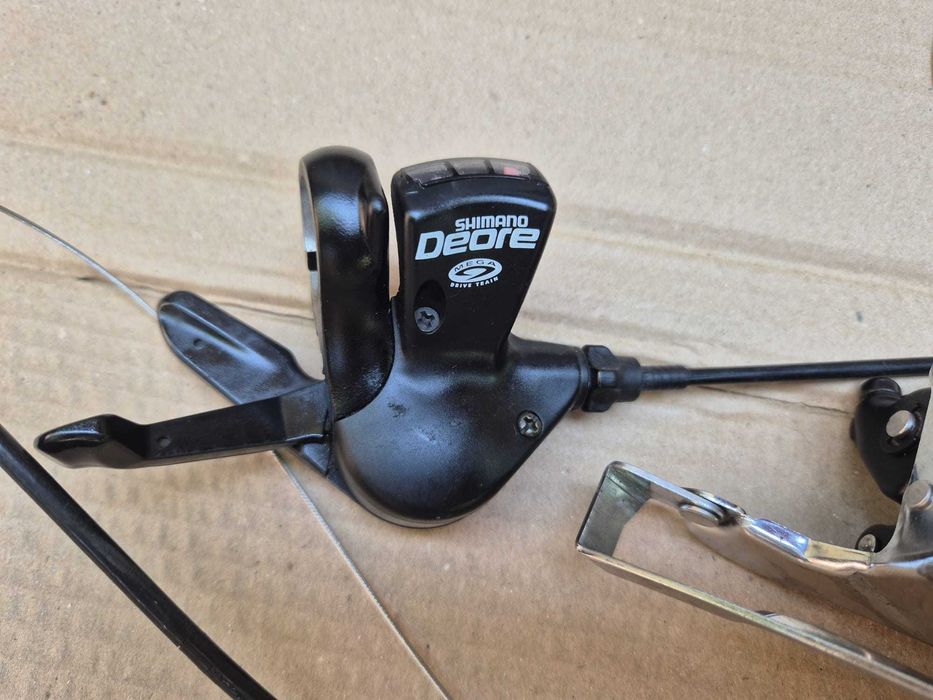 Shimano Deore XT-LX, schimbator fata-spate, shiftere Deore ,3X9 viteze