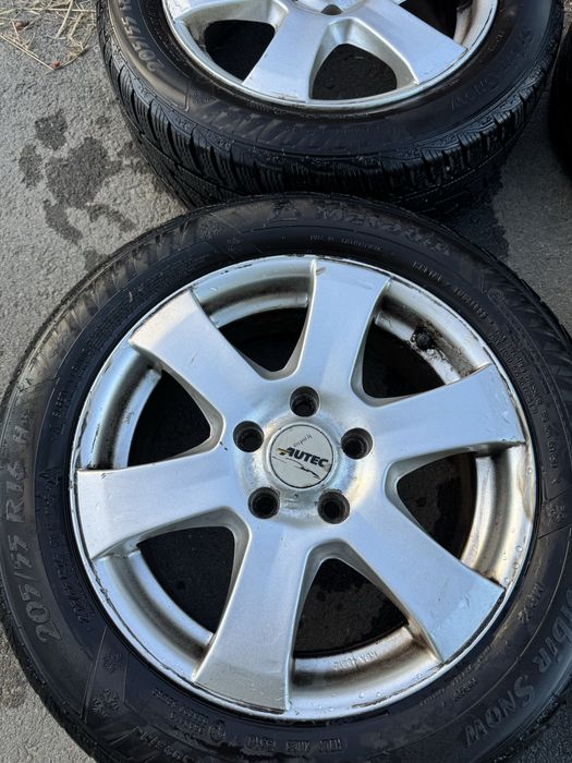 Джанти Autec 16-ски 5х112 с гуми