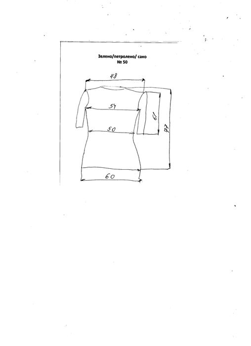 Дамски сака-размери 48, 50, 54