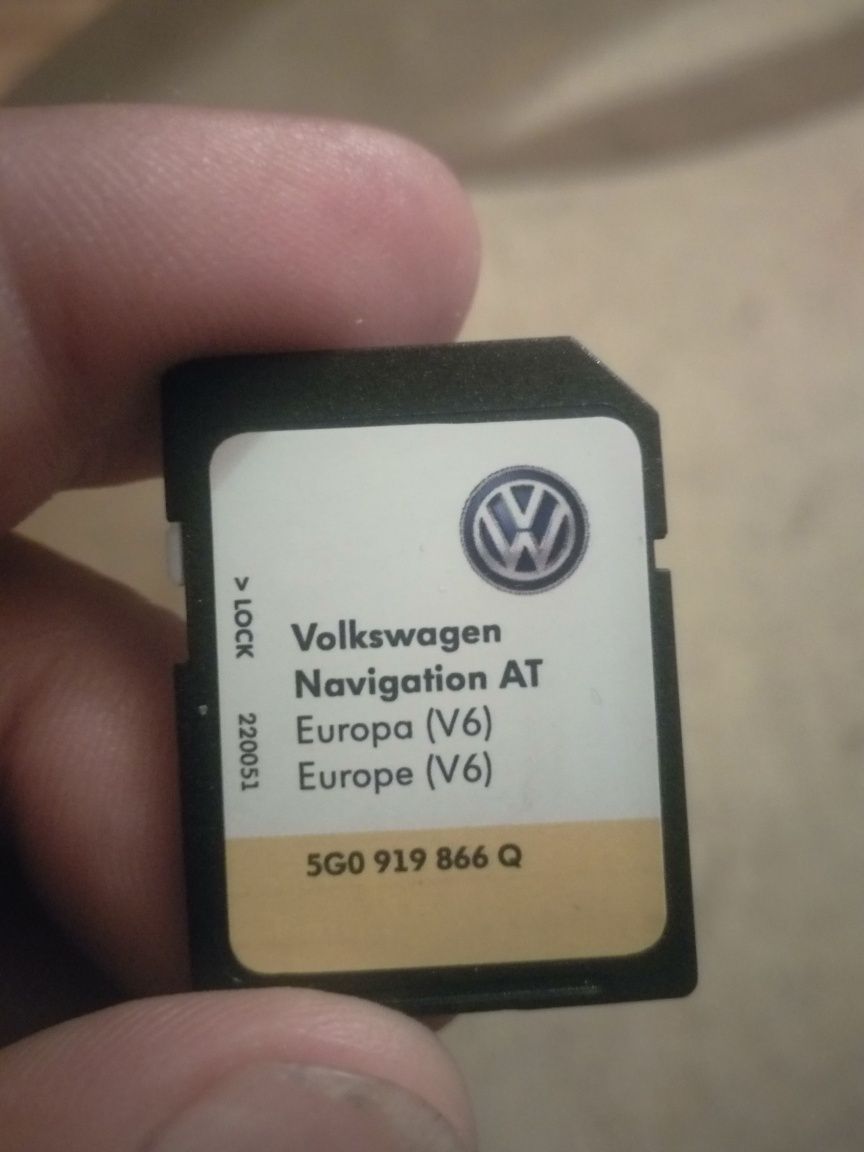 VW ,Skoda DiscoverMedia MIB1 MIB2 SDCard