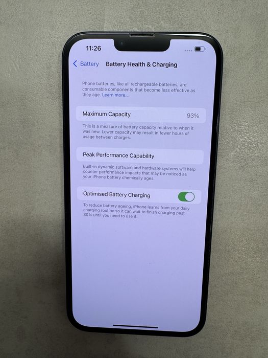 Като Нов! iPhone 14 Plus 128GB Black - 93% Battery