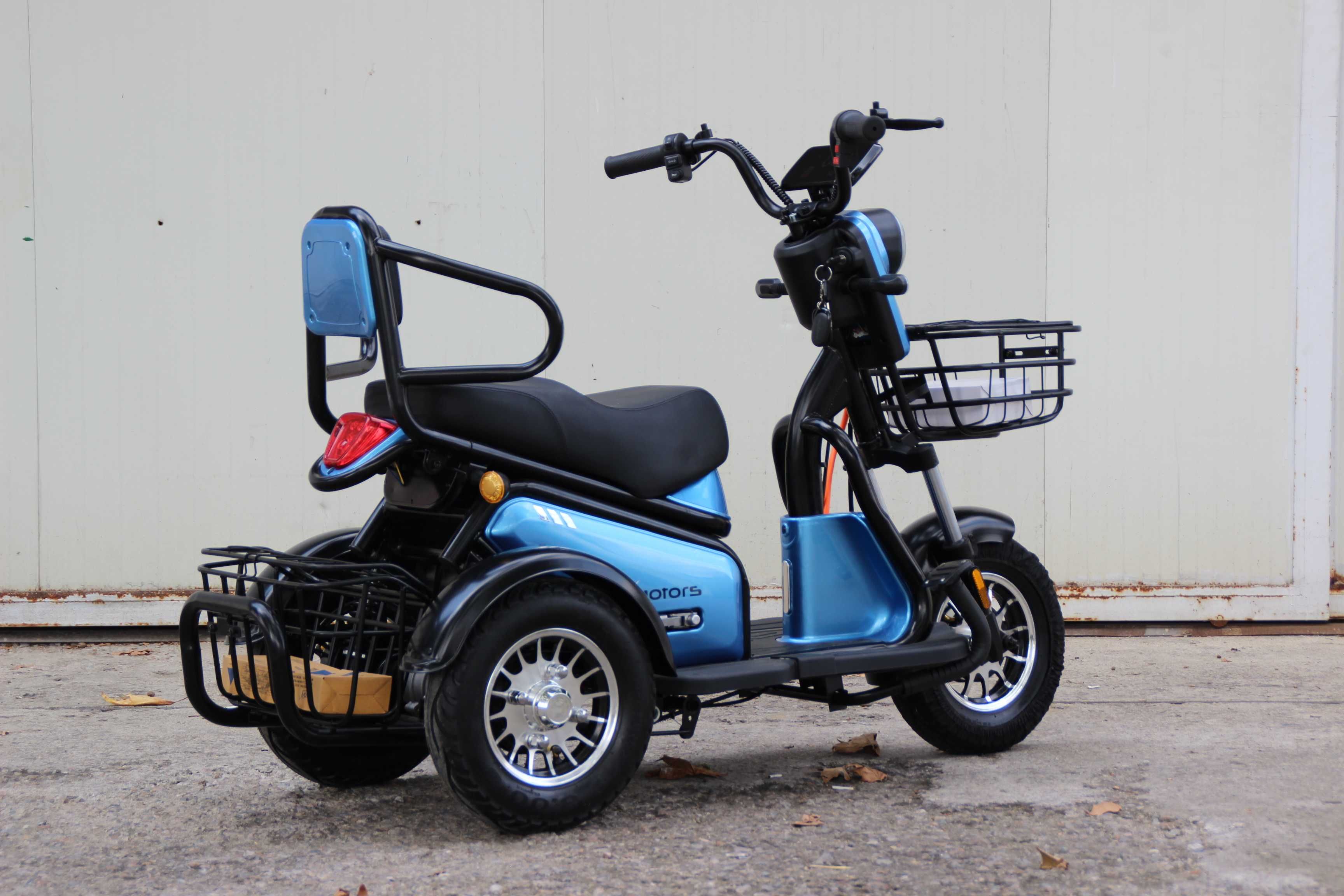 Двуместна Електрическа Триколка PUDDING 1500W МОДЕЛ 2024