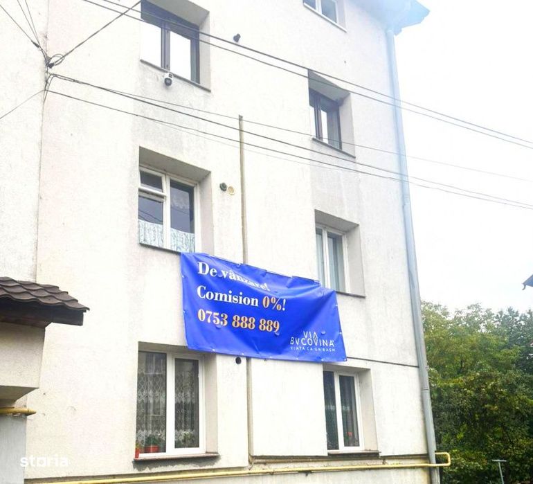 Vanzare apartament 3 camere mobilat si utilat - Obor Gura Humorului