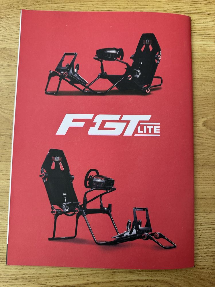 Next Level Racing F-GT LITE Cockpit рейсинг симулатор гейминг стол