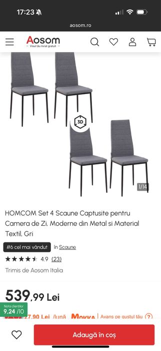 Scaune de bucatarie noi