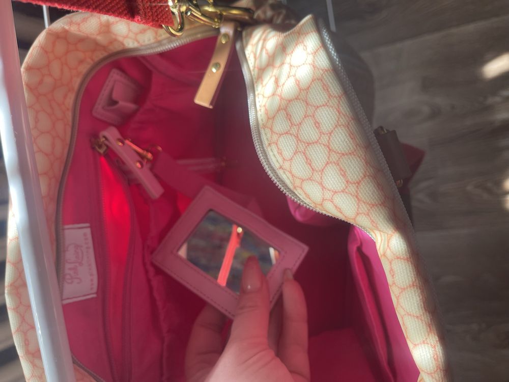 Бебешка чанта/Чанта за количка Pink Lining