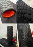 Foam roller Rulou de masaj APTONIA Hard, negru