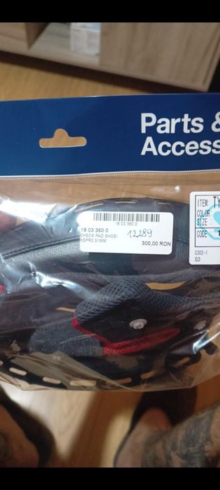 Shoei X Spirit 3 interior