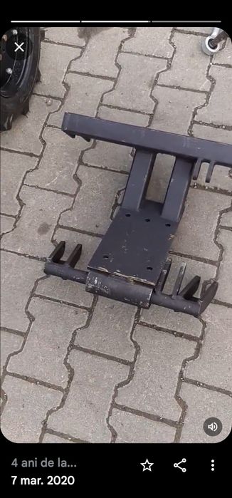 Tiranti placa metalica tractor zubr kentaur bulat