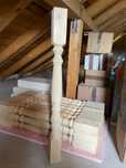 Balustri, lemn brad stratificat