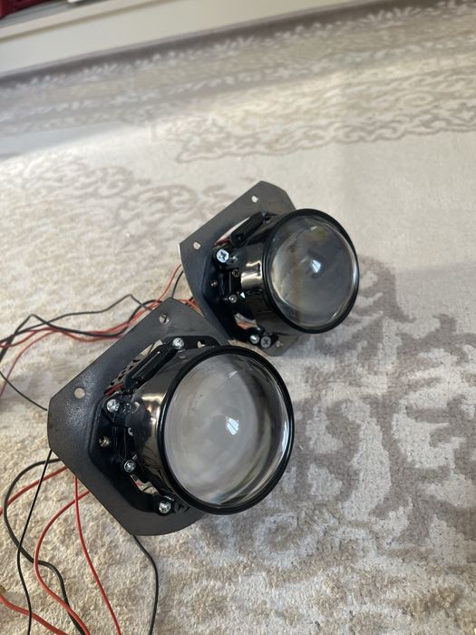 Bi-led линза + ангелские глазки