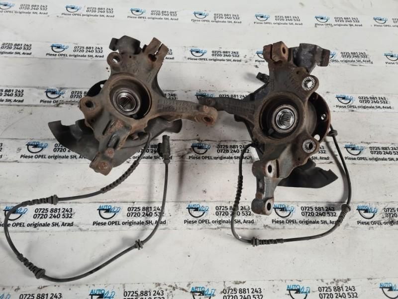 Fuzeta stanga fata cu rulment și senzor ABS 4X100 Opel Corsa E 1.2 i;