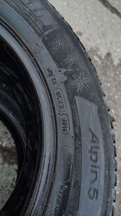 2 anvelope iarna Michelin Alpin 5 195 65 R15 2016