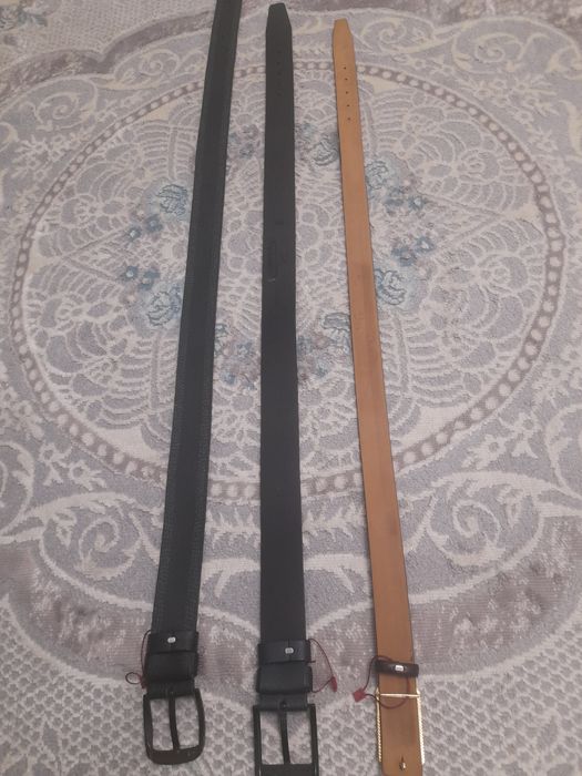 Продам ремни новые кожанные.