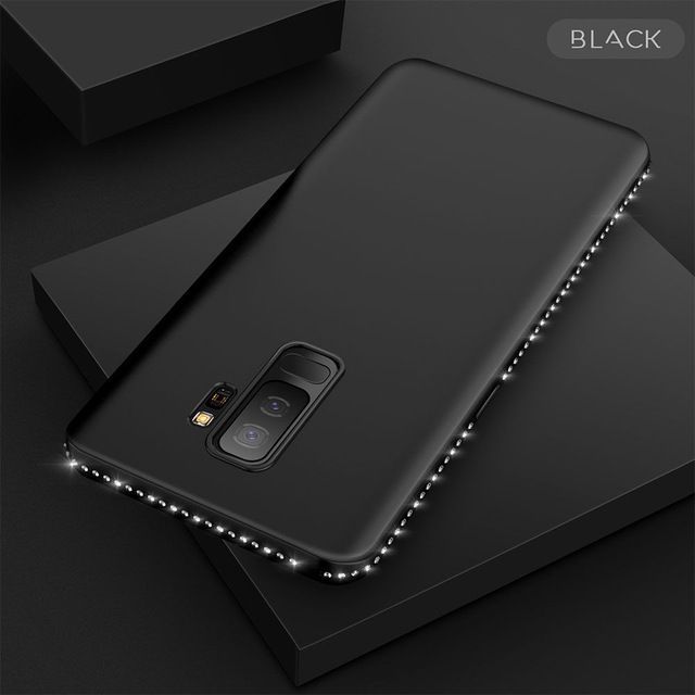 Husa cu pietricele pt Samsung Galaxy A6 Plus, J6 2018, J8