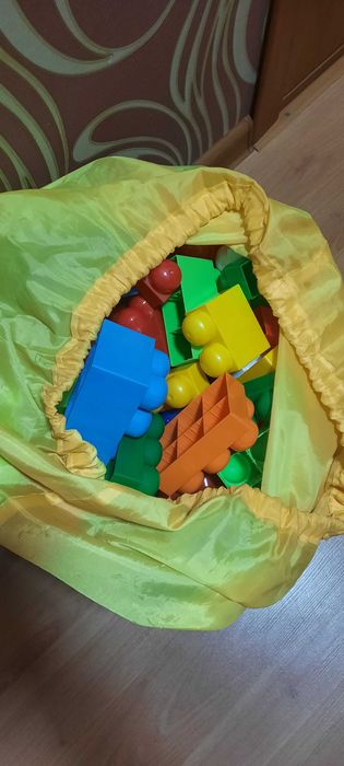 Конструктор полесье, 200 деталей. Крупный.