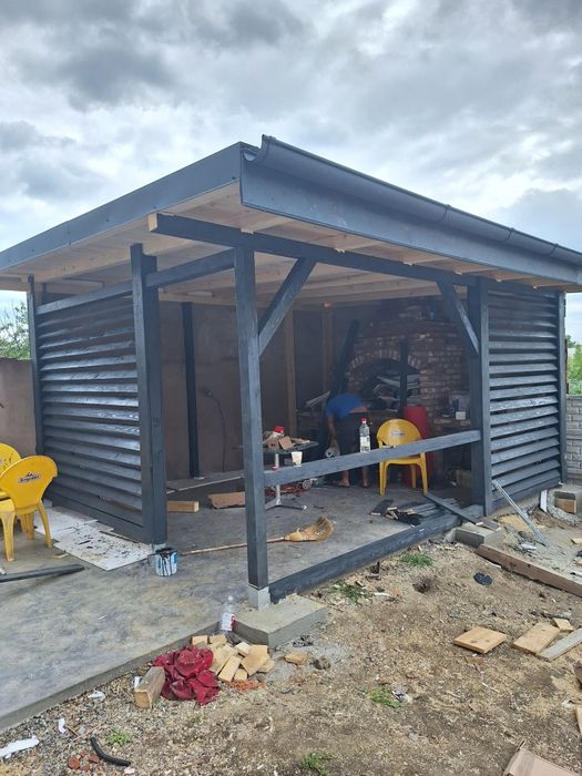 Foișor și terase mobilier și gradina