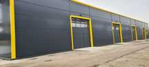 Vand Hala Metalica 10 X 40 cu panouri sandwich completa URGENT