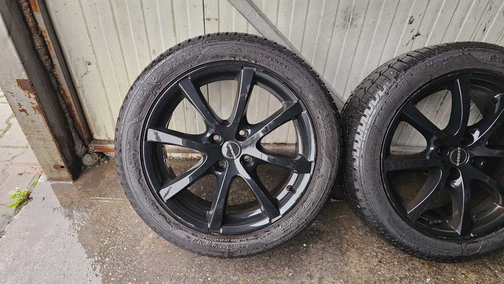 Jante Aliaj CITROEN DS5 (BORBET) + Cauciucuri Iarna 215/50/R17