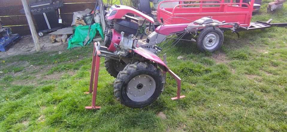 Motocultor Weima 1100F-6, reductor, diferential, remorca 700Kg