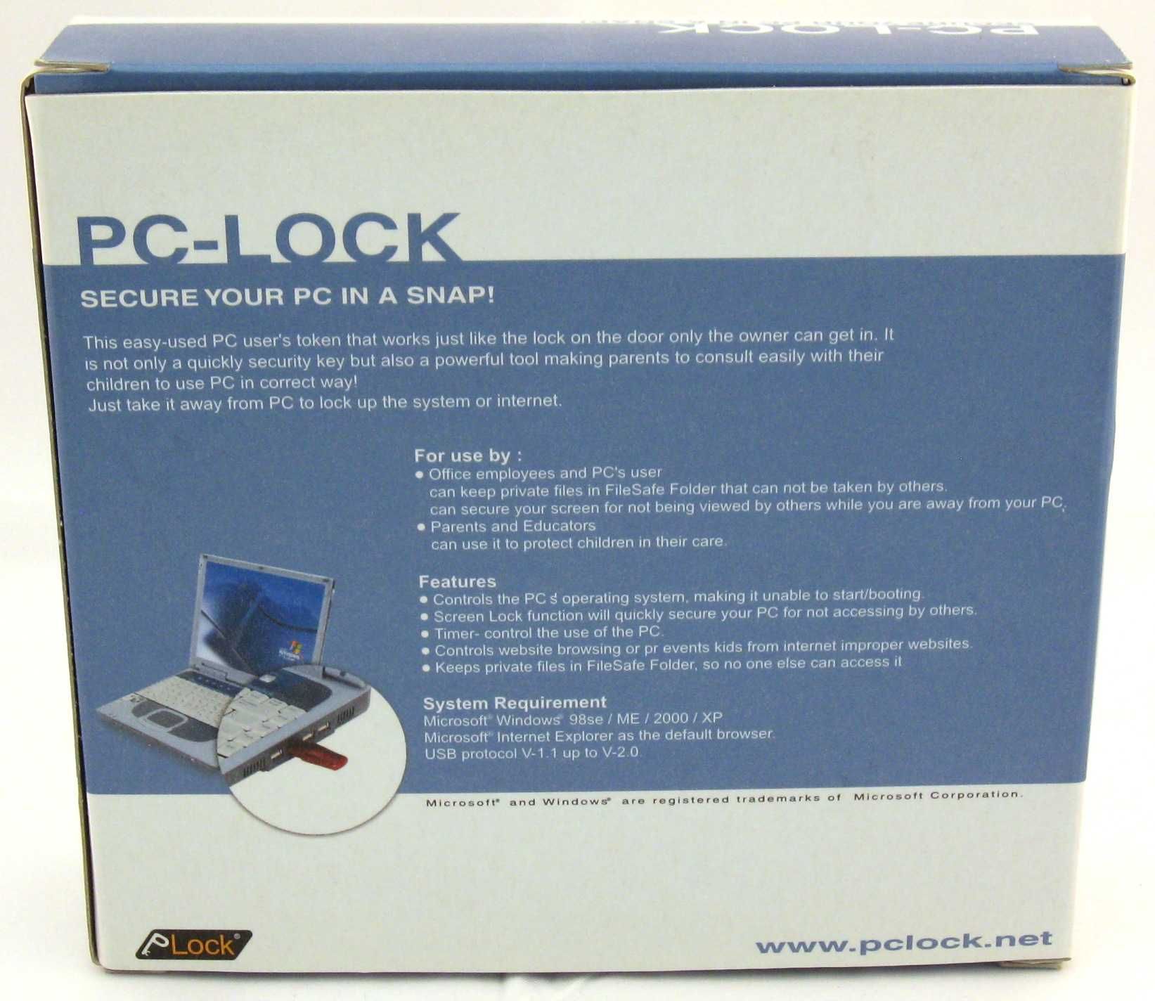 PC Lock! Stick USB pentru securizarea Windows XP