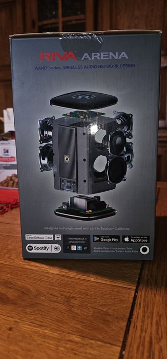 RIVA Arena wireless audio network