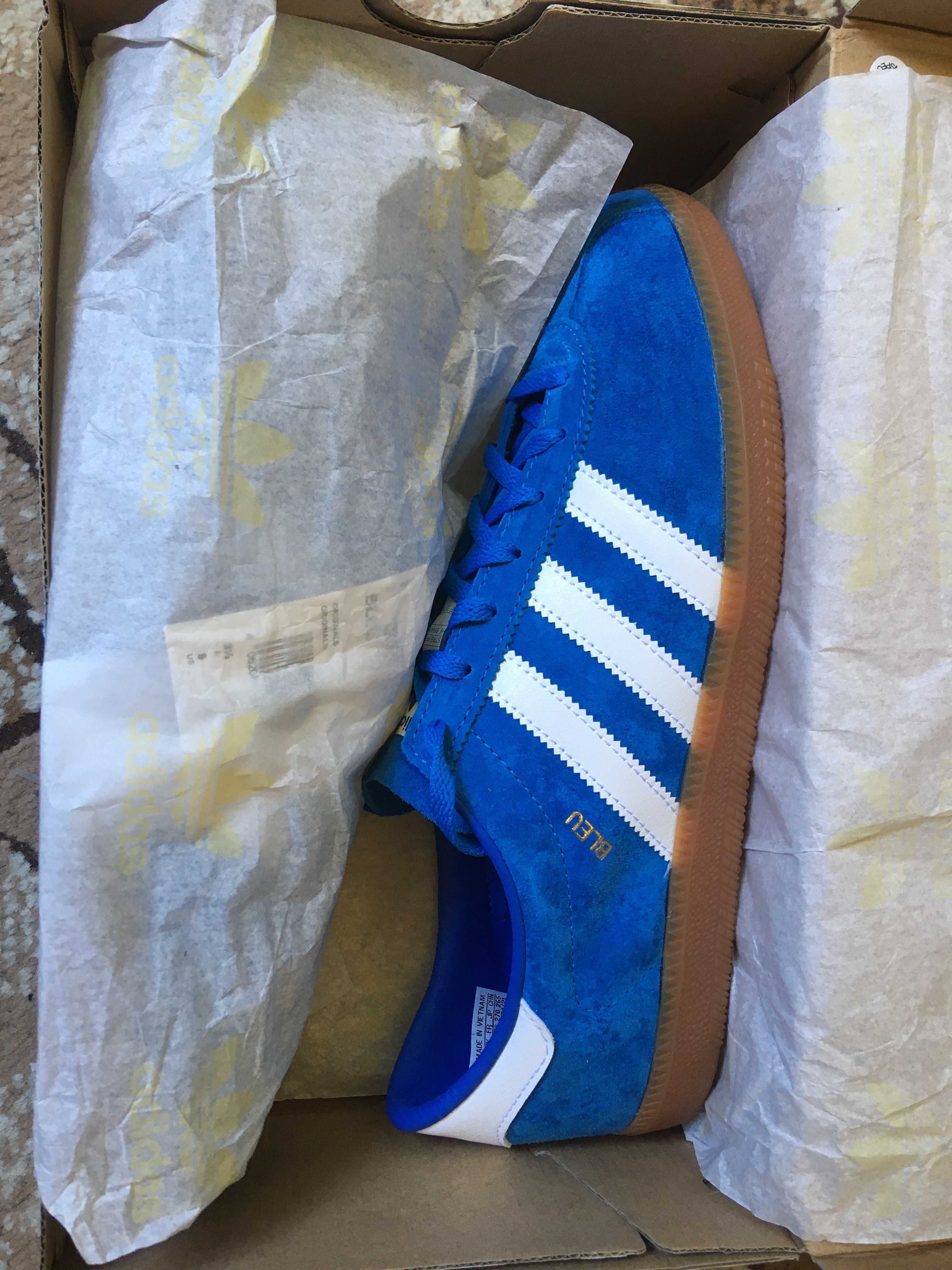 Adidas Originals Bleu Оригинални Маратонки 42 EU / 8 UK Синьо