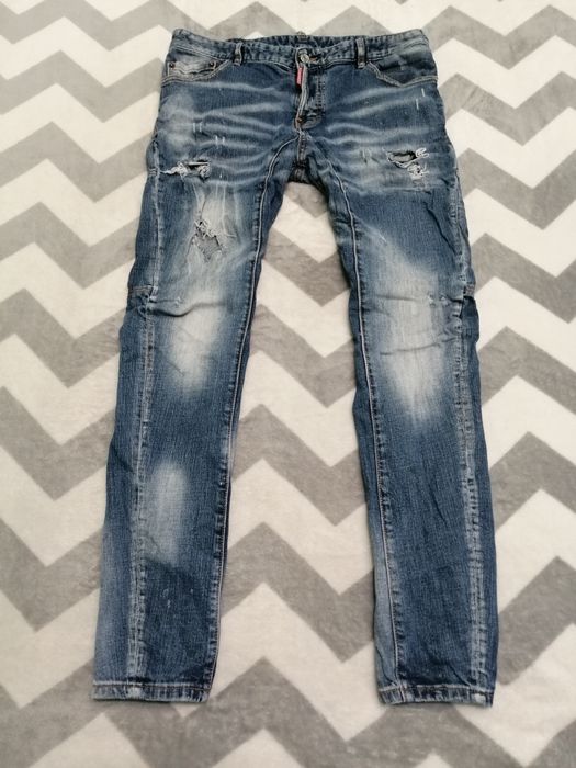 DSQUARED2 blugi 52 bărbați TOP originali ITALY | transport GRATUIT‼️