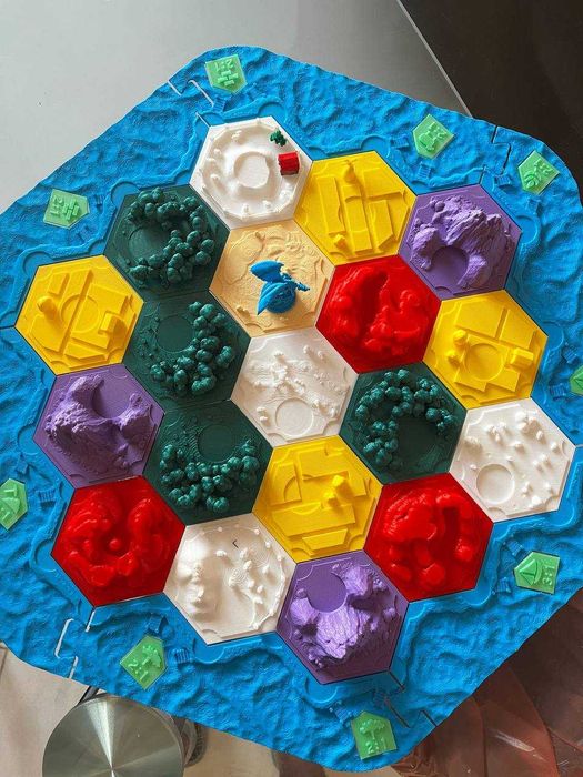 3D принтирана настолна игра Catan