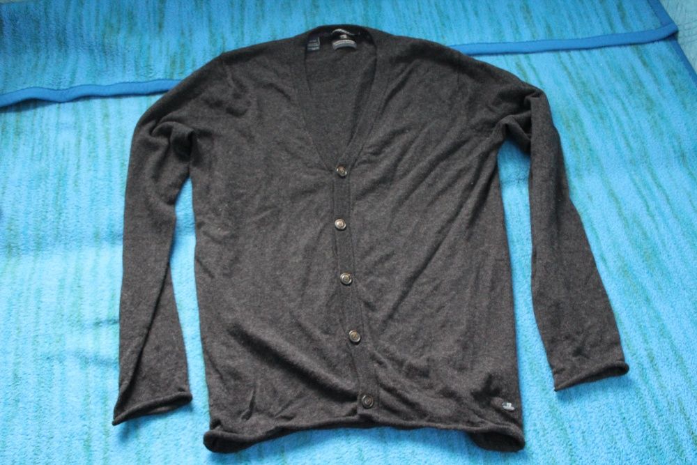Cardigan XL si camasa M Scotch & Soda lana merinos