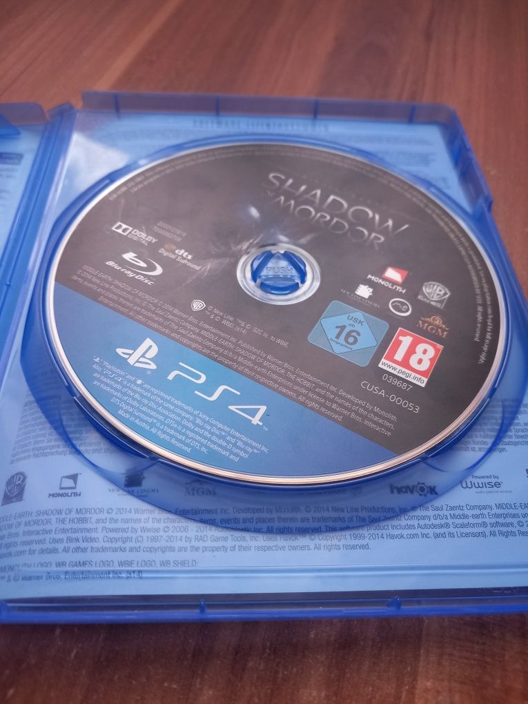 Joc PS4 "Shadow of Mordor" !!CITITI DESCRIEREA!!