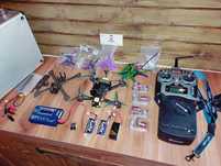 FPV дрон Combo пакет с много части