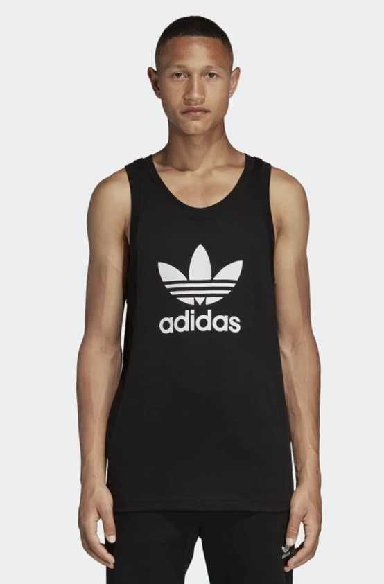 Потник Adidas originals размер S бял/черен