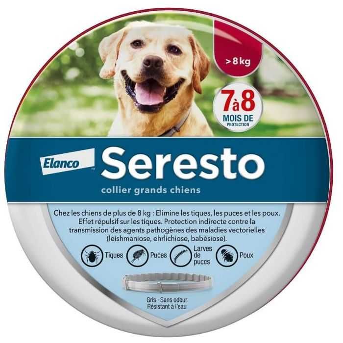 Противопаразитна каишка SERESTO Bayer Foresto  за голямо куче 70см
