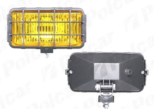 Proiector ceata Universal Si Mercedes 207-410, 77-95  Stanga/ Dreapta Wesem 180X86X82Mm, Tip Bec H3, Omologare Ece, Carcasa Neagra, Sticla Galbena