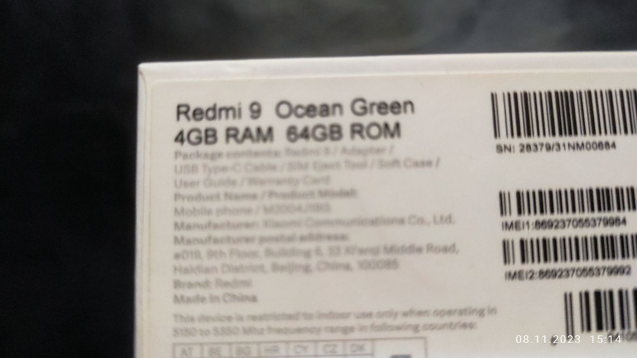 Redmi 9  4/64 gb