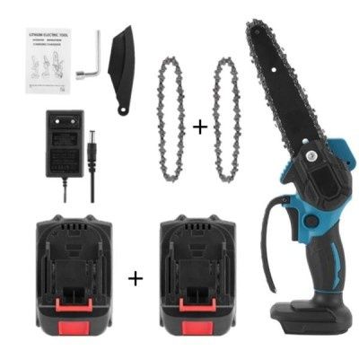 fierăstrău electric cu 2 acumulatori 48V