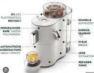 Aparat de cafea Coffee B Royal 19 BAR presiune lucru NOU