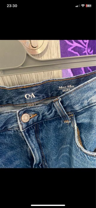 Fusta lunguta crapata C&A