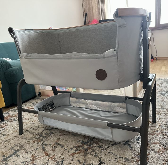 Maxi-Cosi Мини бебешка кошара - кошче Iora Beyond Grey Eco