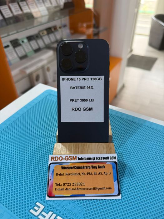 Iphone 15 Pro 128gb Neverlock/Garantie