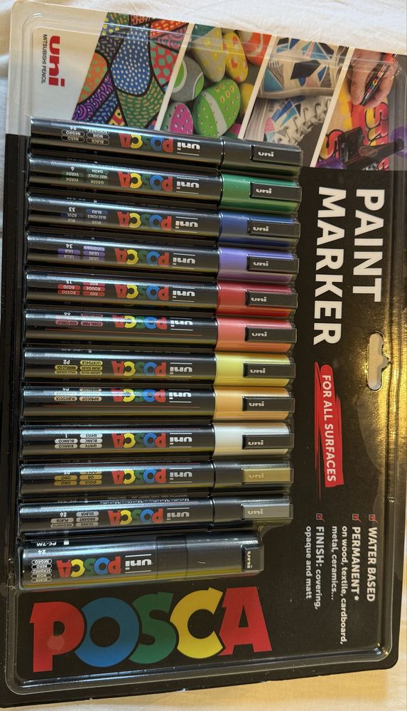 Posca pachet 12 bucati noi sigilate