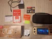 Nintendo Switch Lite Hyrule Edit.+1 год.Online абонамент, кейс, калъф.