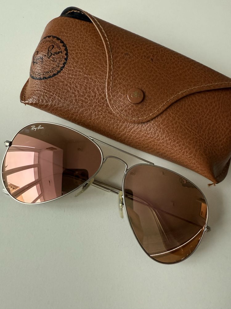 Ray Ban Aviator 3025 розови
