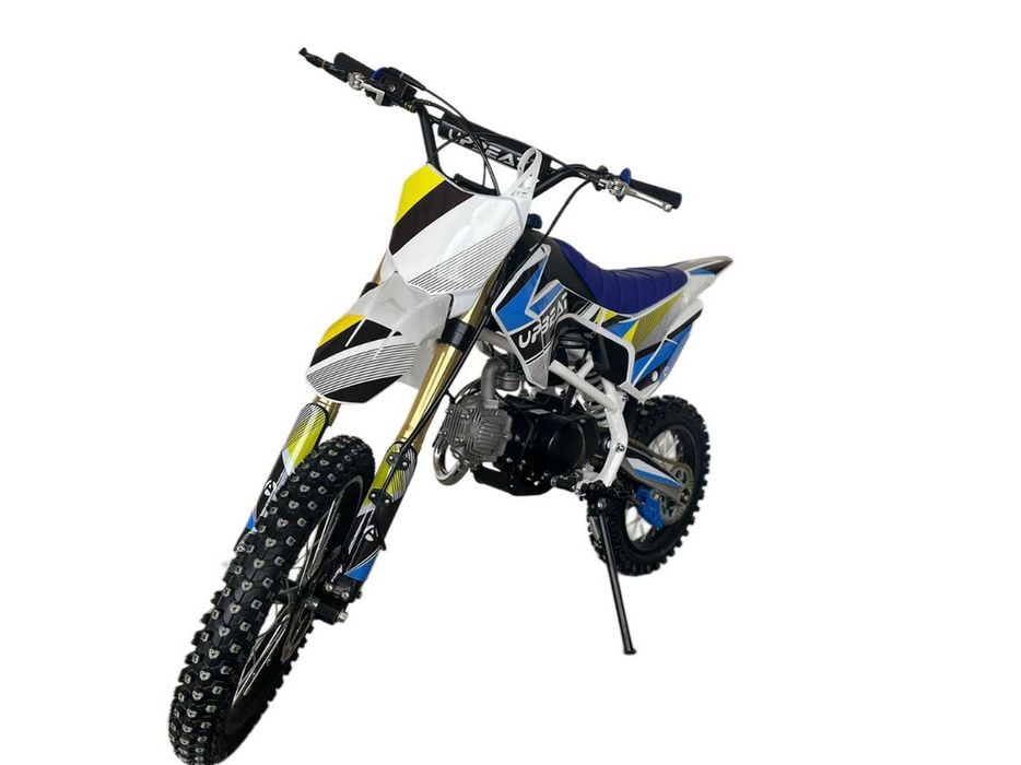 Motocicleta cross Upbeat 17/14 125cc 4T benzina albastru